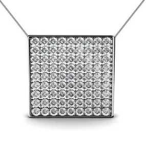 0.85 CT Round Cut Diamonds - Diamond Pendant