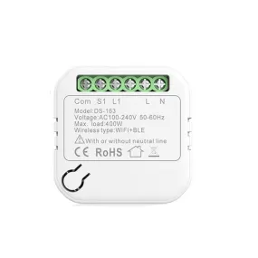 10A WiFi Smart LED Light Switch Relay Breaker Smart Life Tuya Remote Control