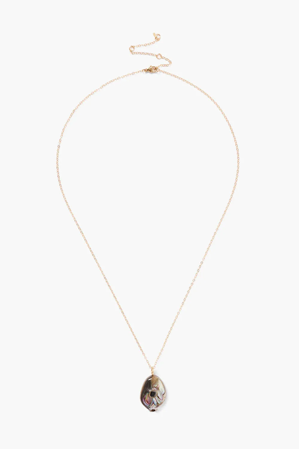 14k Oasis Necklace Abalone