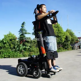 2019 Disabled rehabilitation auxiliary recliner intelligent electric standing wheelchair