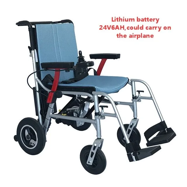 2019 N/W:  15kg  lithium battery intelligent folding electric wheelchair Loading capacity 120KG