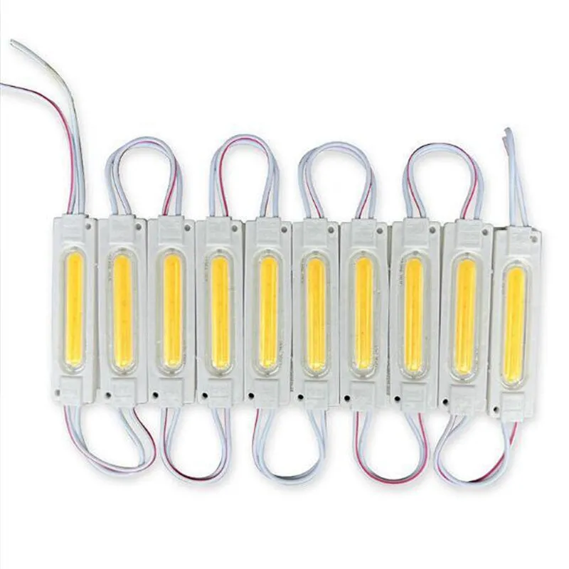 20LED Super Bright COB LED Module 12V 1.8W Injection LED Module Waterproof Advertising Design LED Lamp for Sign Shop Banner Light