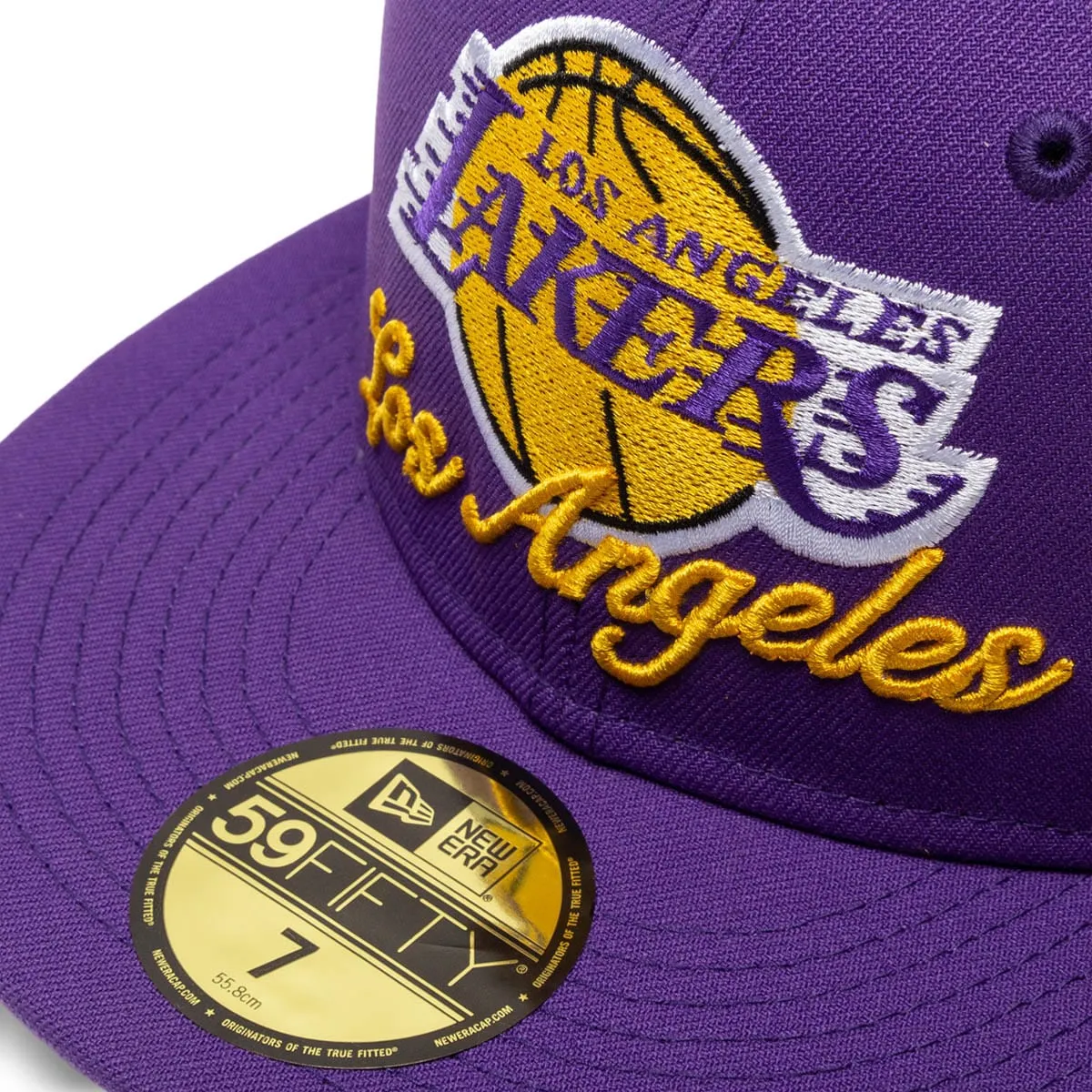 59FIFTY LOS ANGELES LAKERS DUAL LOGO FITTED CAP