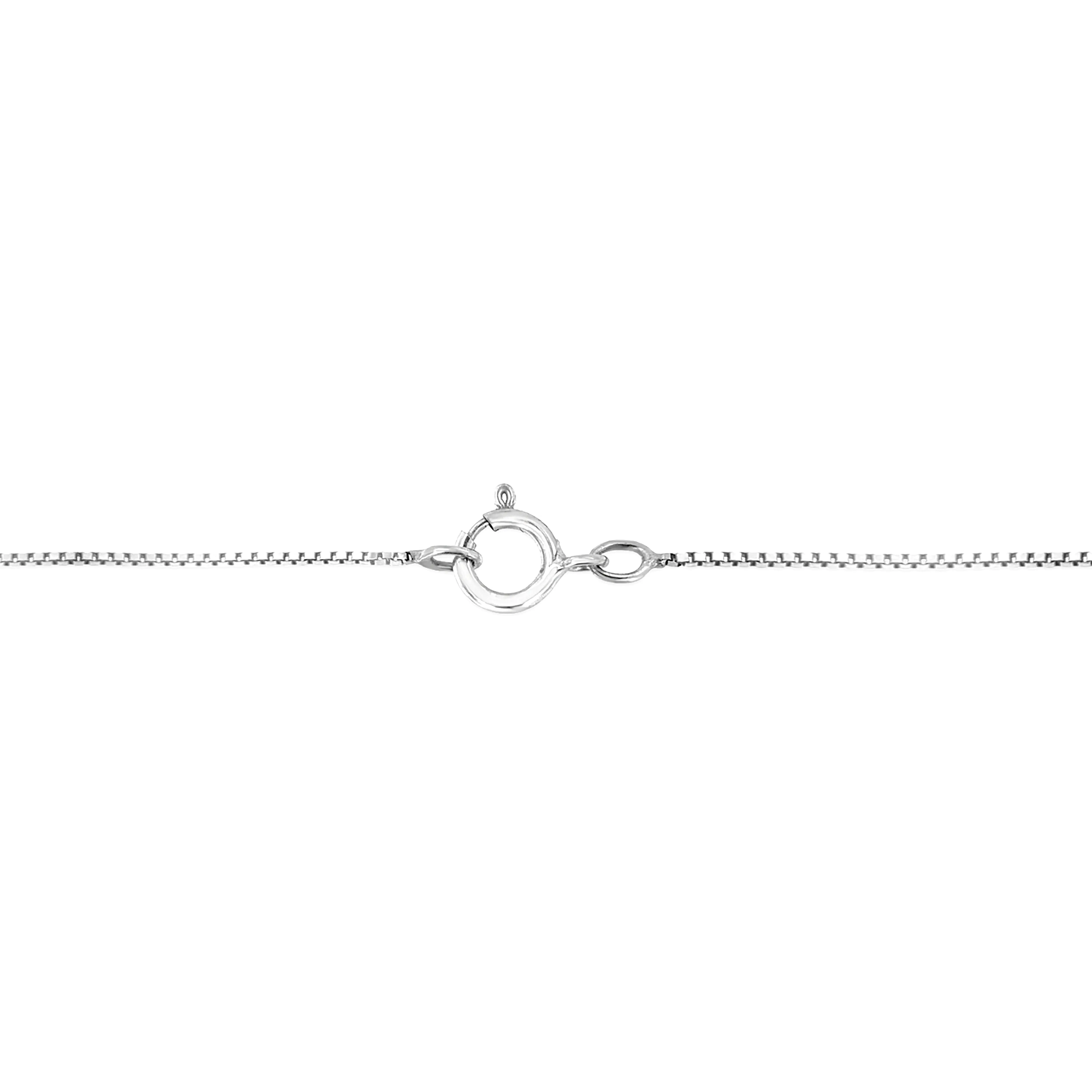 .925 Sterling Silver 1.0 cttw Treated Black Princess Diamond Solitaire Pendant Necklace