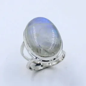 925 Sterling Silver Rainbow Moonstone Jewelry