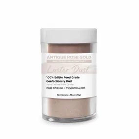 Antique Rose Gold Luster Dust Bulk Size
