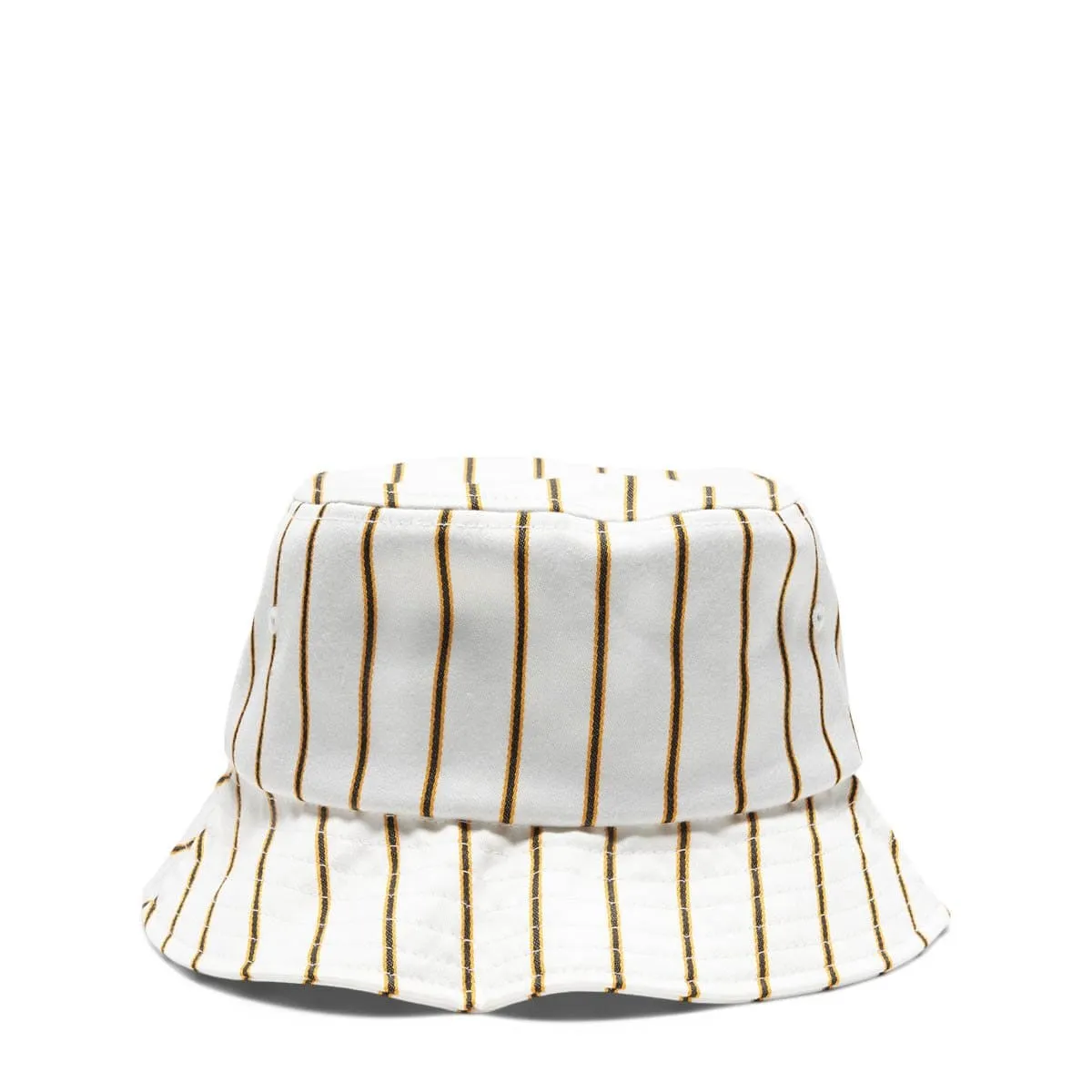 BIG LOGO STRIPED BUCKET HAT