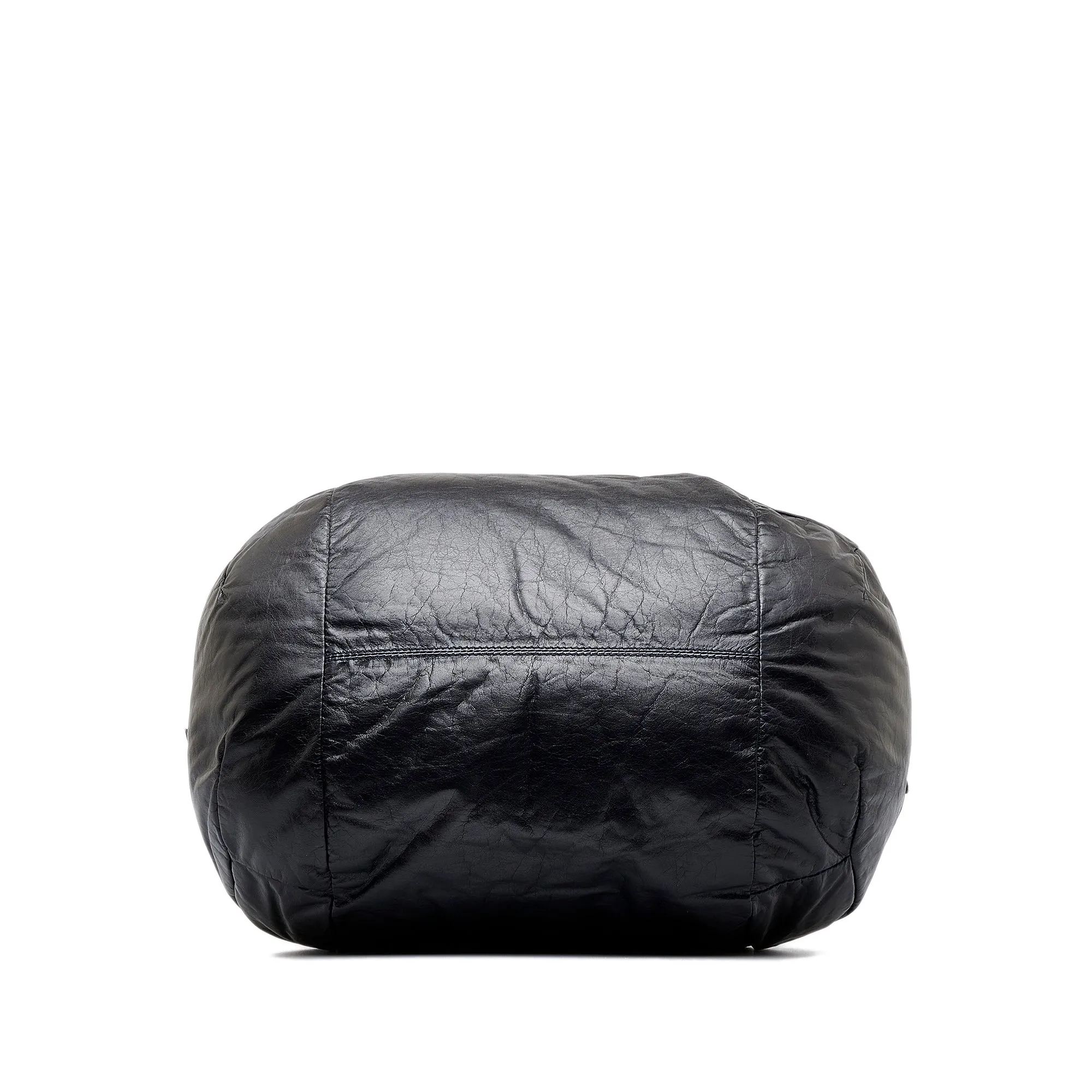 Black Celine Leather Tote Bag