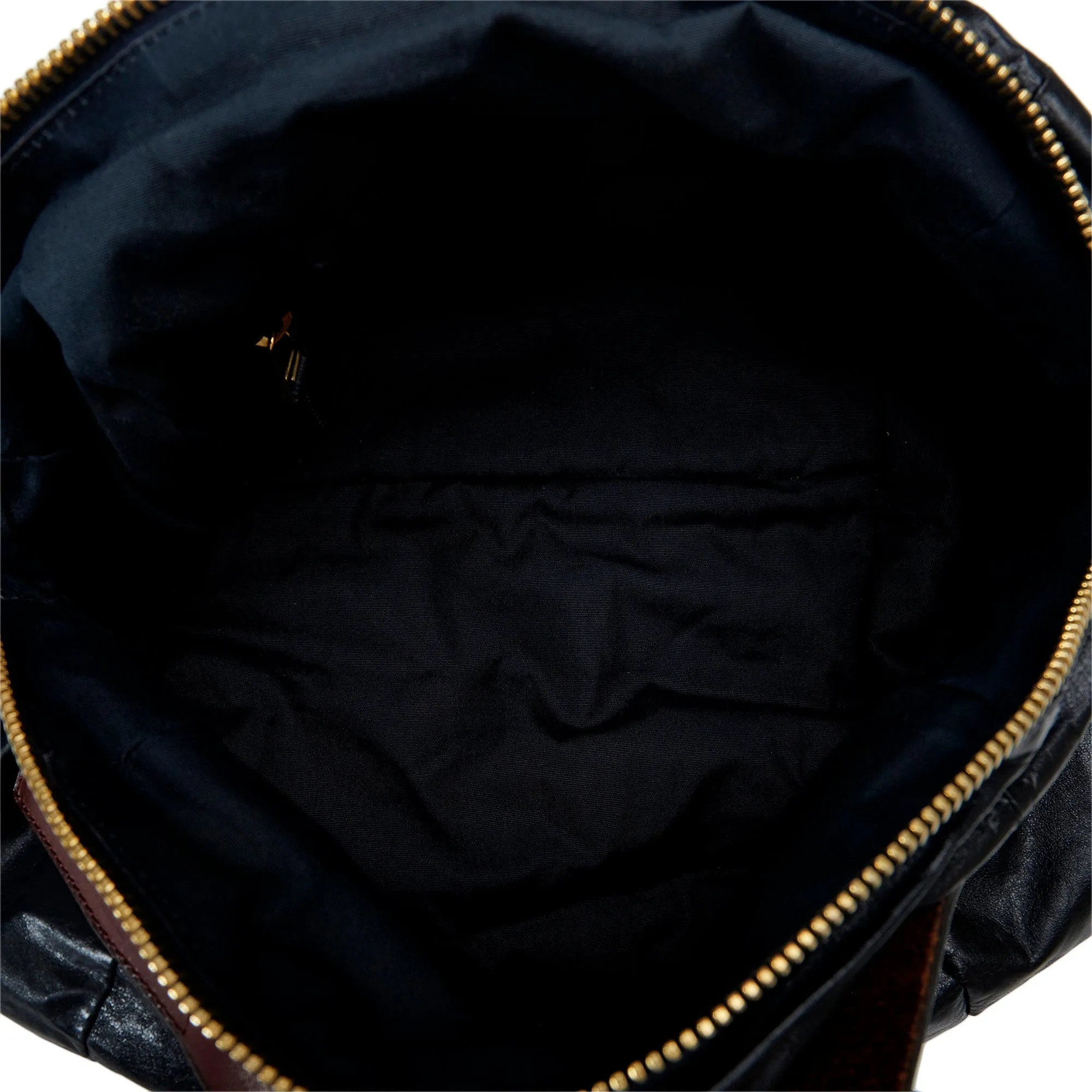 Black Celine Leather Tote Bag