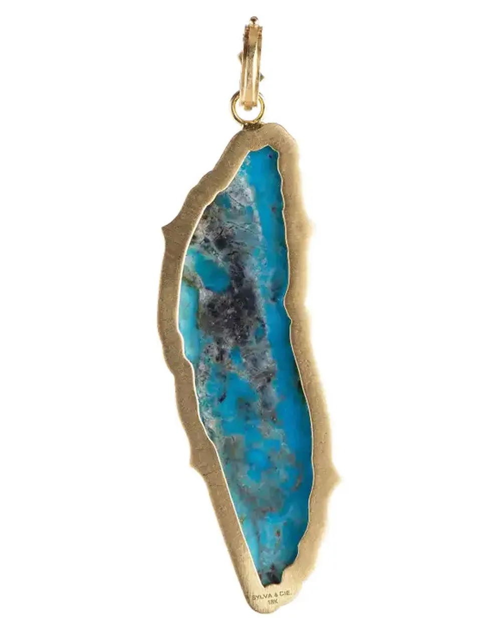 Black Diamond Kingman Turquoise Wing Pendant