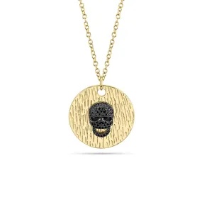 Black Diamond Skull Pendant