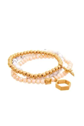 Blue Zone Planet |  Feeling Preppy Beaded Bracelet