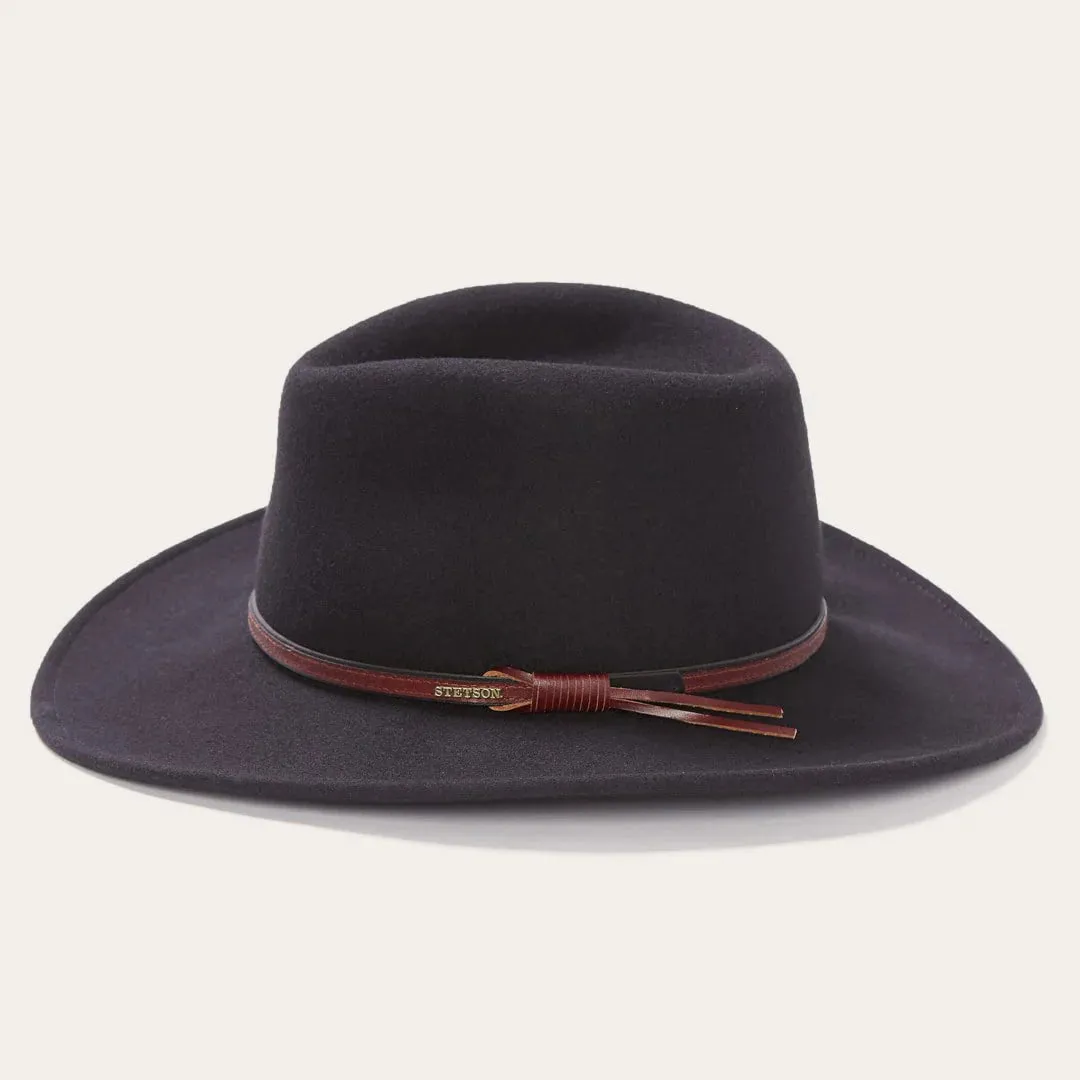 Bozeman Outdoor Crushable Black Hat