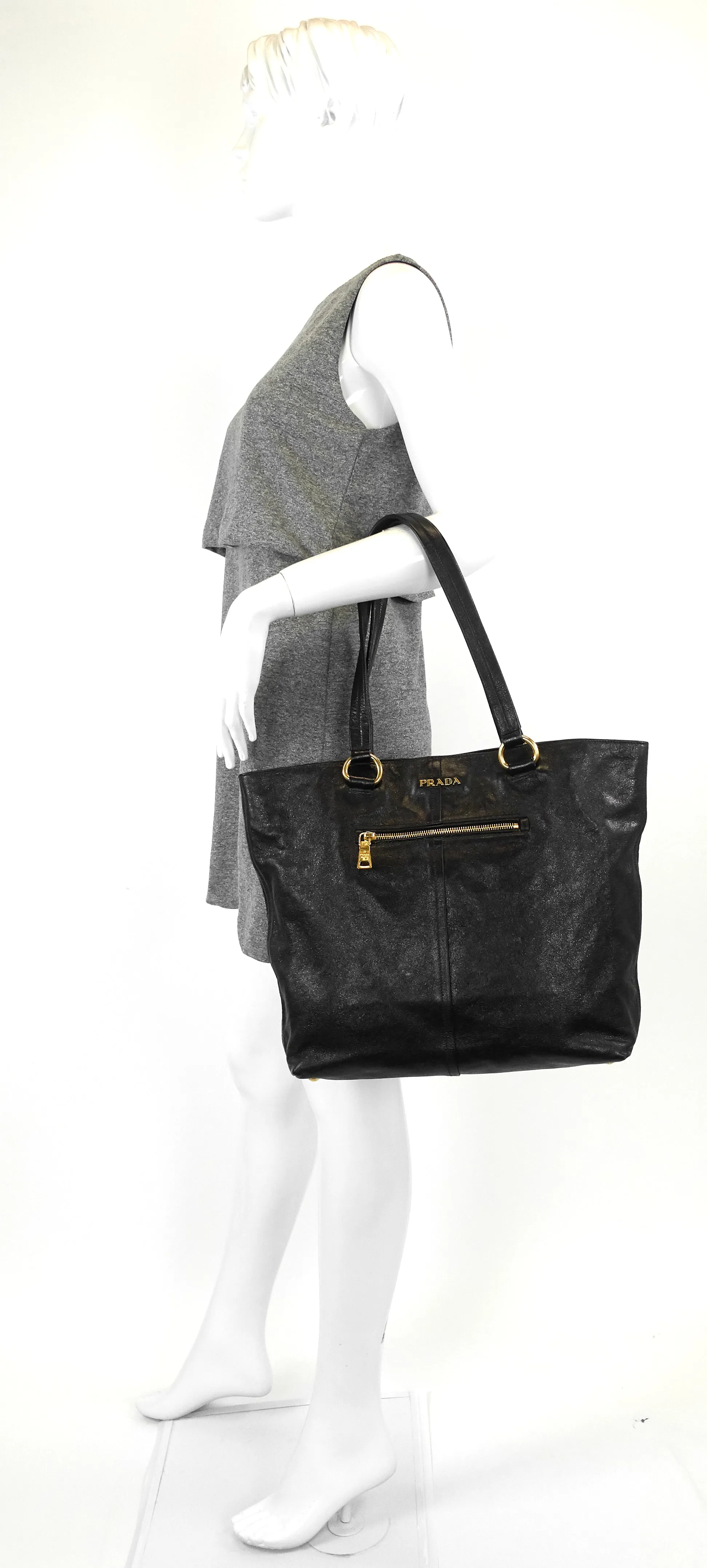 Bufalo Leather Soft Tote Bag
