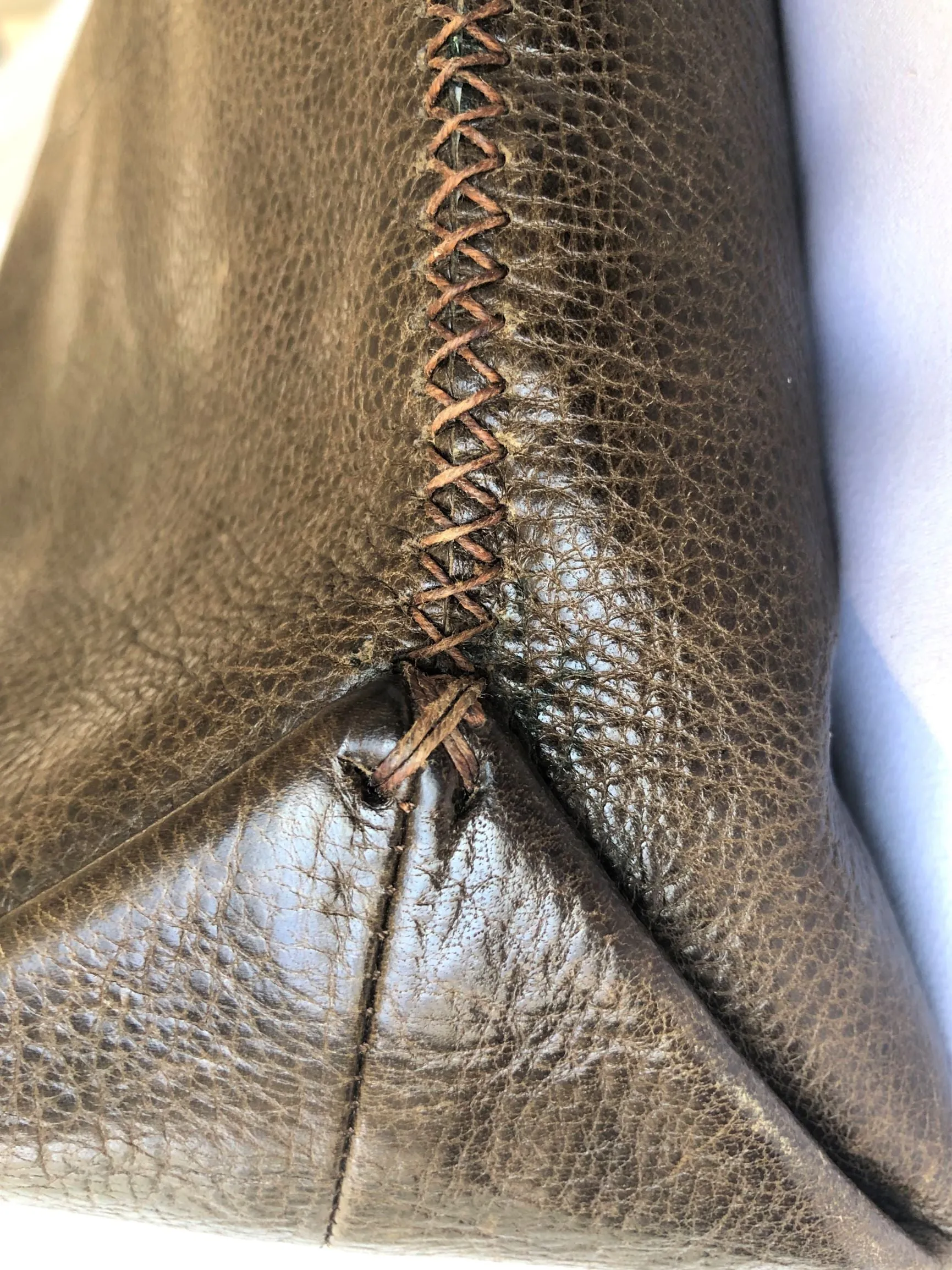 Carla Mancini Brown Leather Tote