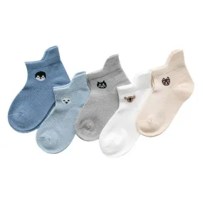 Casual Cotton Mesh Socks