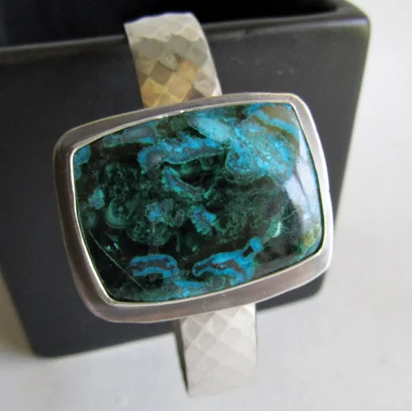 Chrysocolla Cuff Bracelet