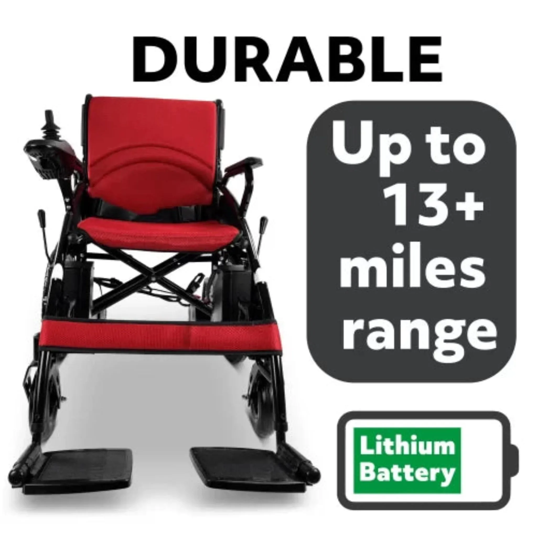 ComfyGO 6011 Folding Electric Wheelchair