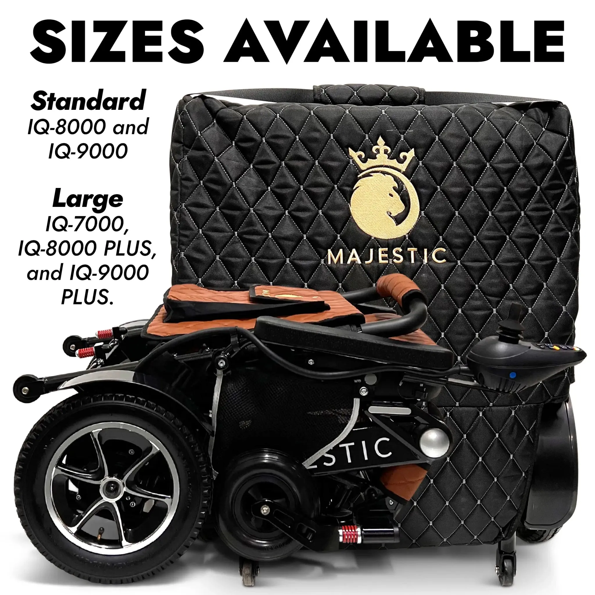 ComfyGO Electric Wheelchair Travel Bag with Joystick (Controller) Protection Bag