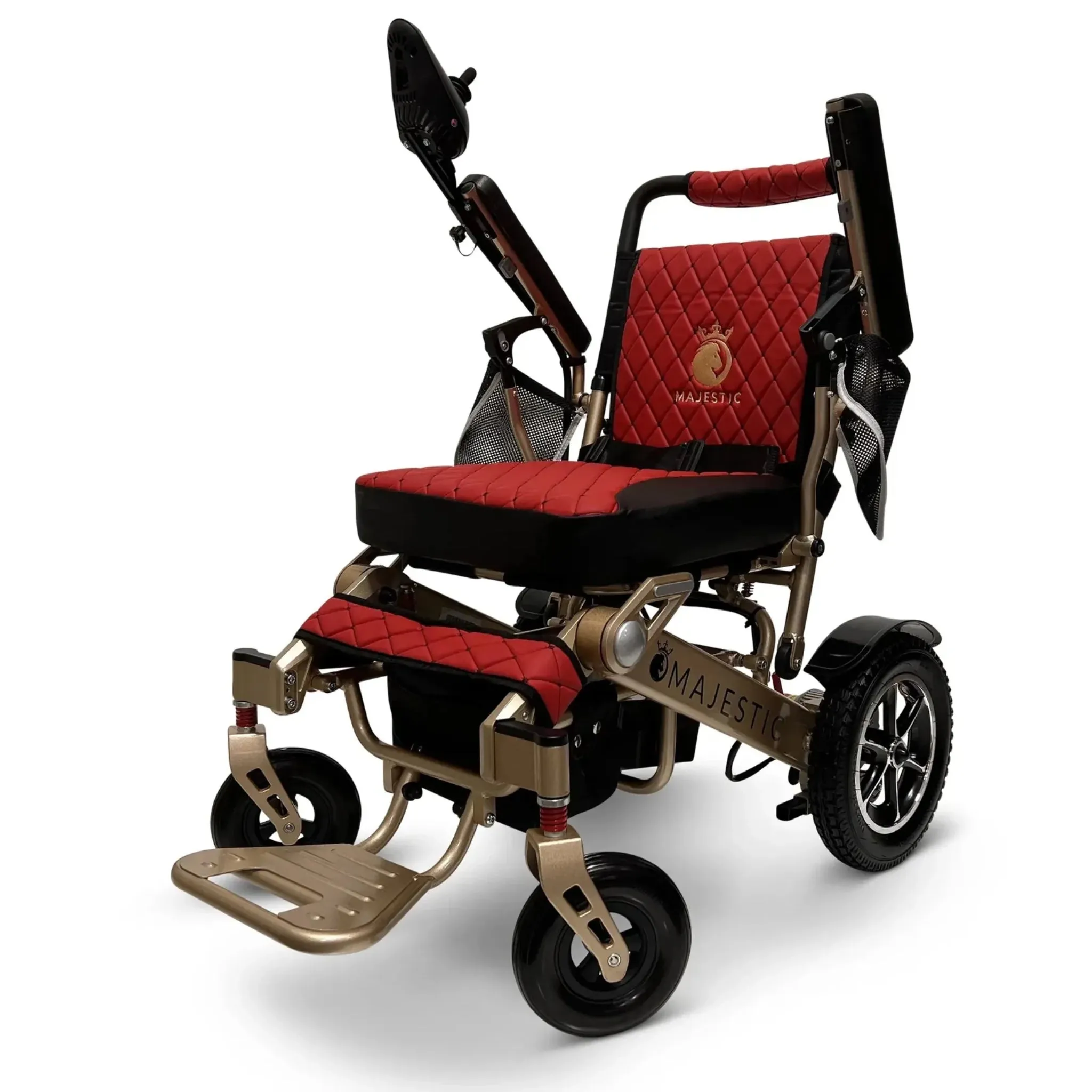 ComfyGO Majestic IQ-7000 Manual Folding Remote Controlled Electric Wheelchair