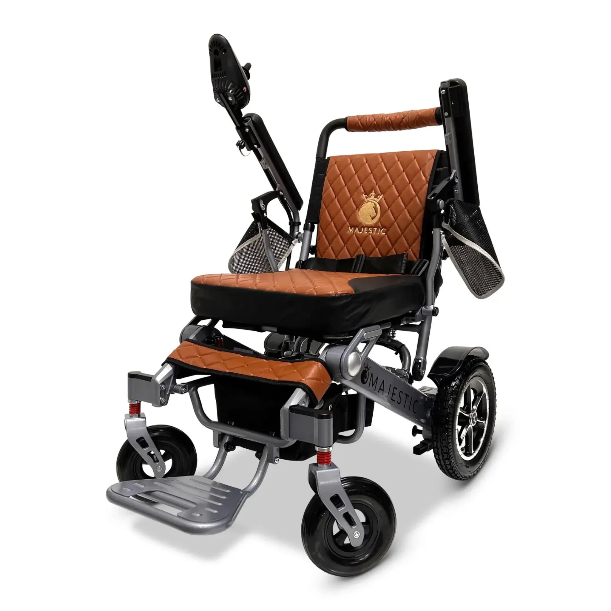 ComfyGO Majestic IQ-7000 Manual Folding Remote Controlled Electric Wheelchair