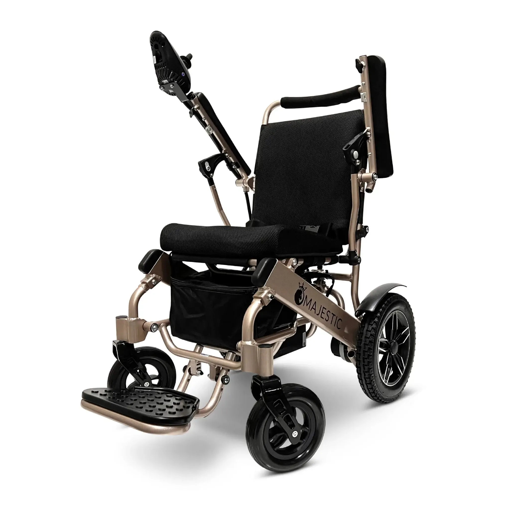 ComfyGO Majestic IQ-8000 Remote Controlled Lightweight Folding Electric Wheelchair