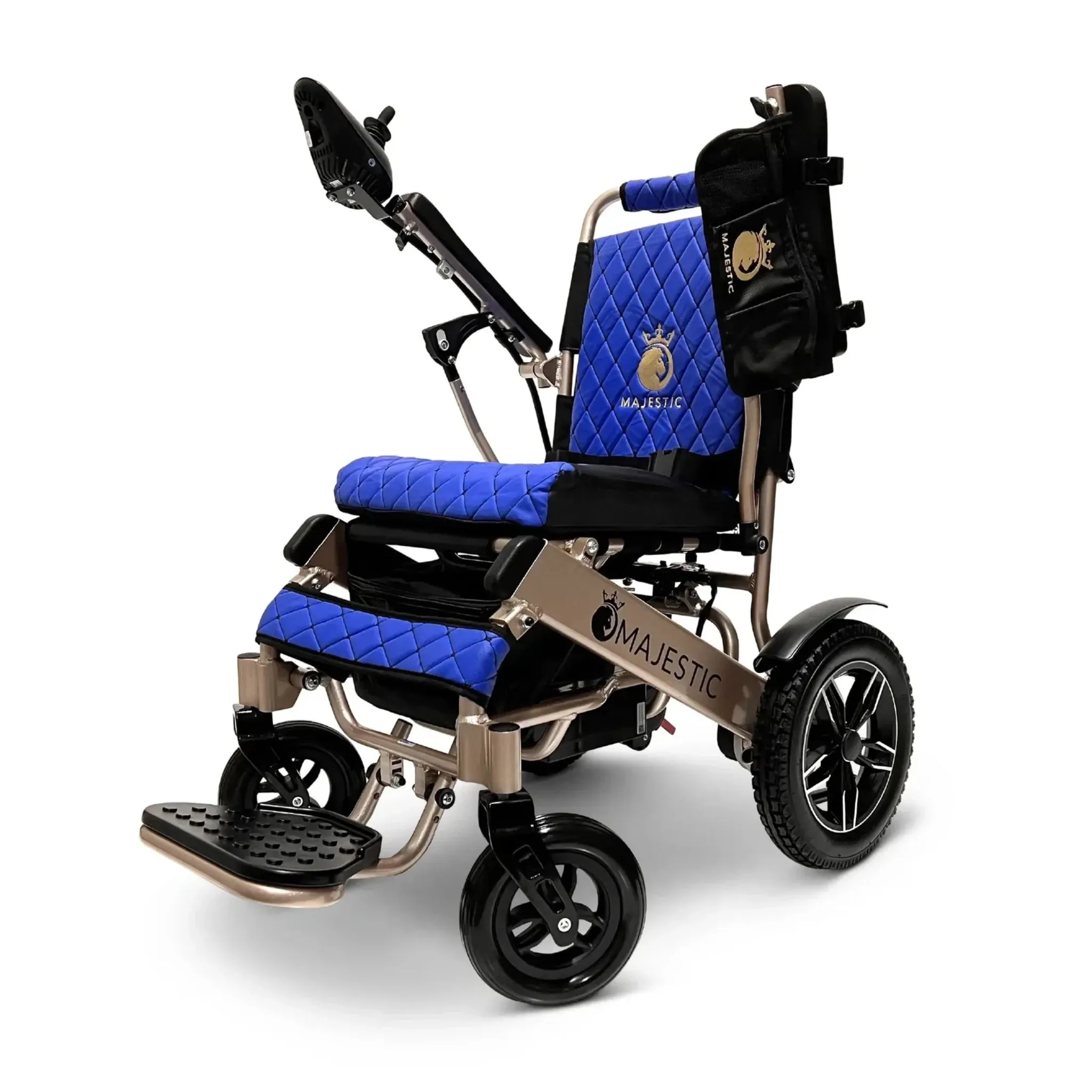 ComfyGO Majestic IQ-8000 Remote Controlled Lightweight Folding Electric Wheelchair
