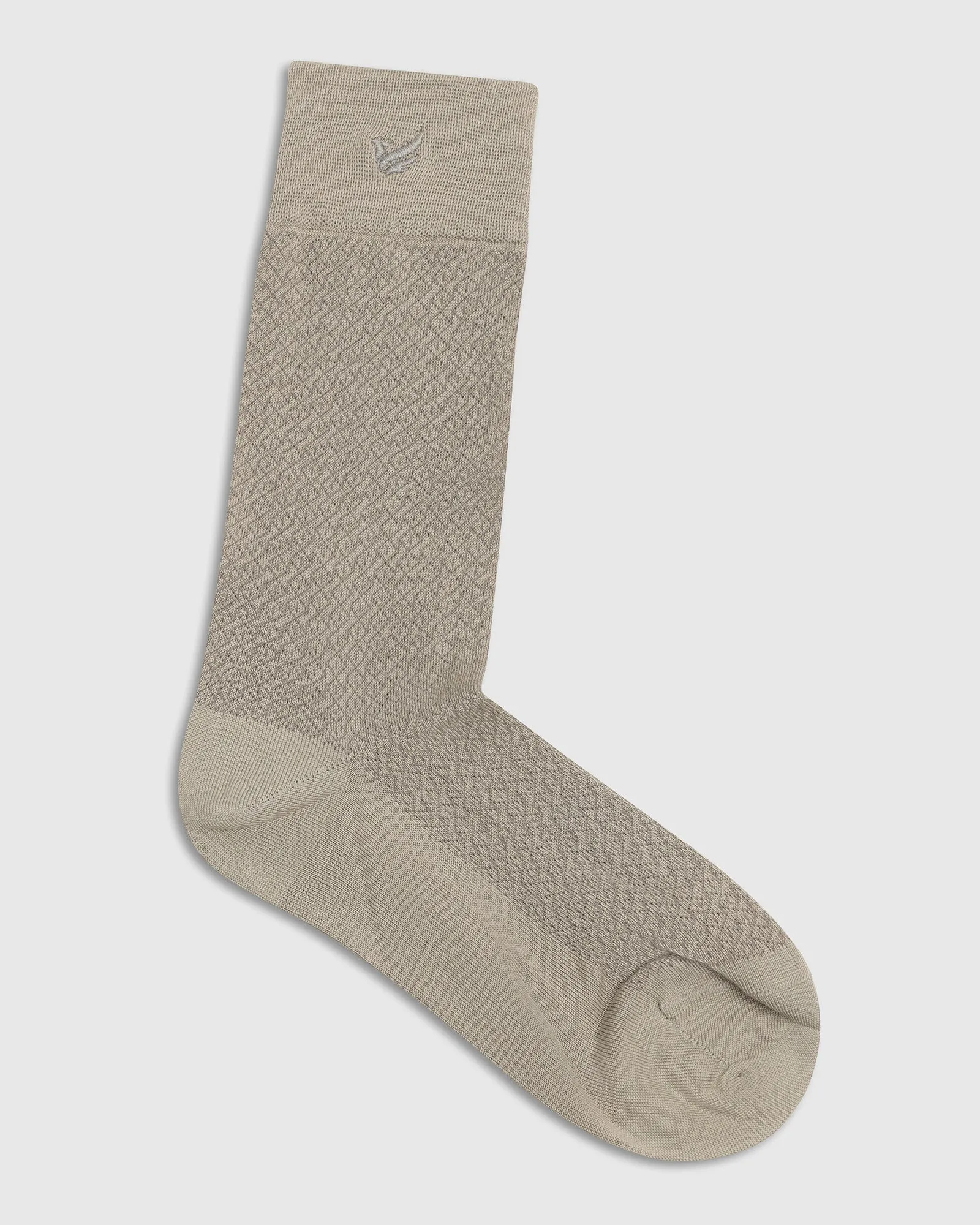 Cotton Grey Printed Socks - Varil