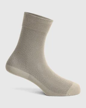 Cotton Grey Printed Socks - Varil