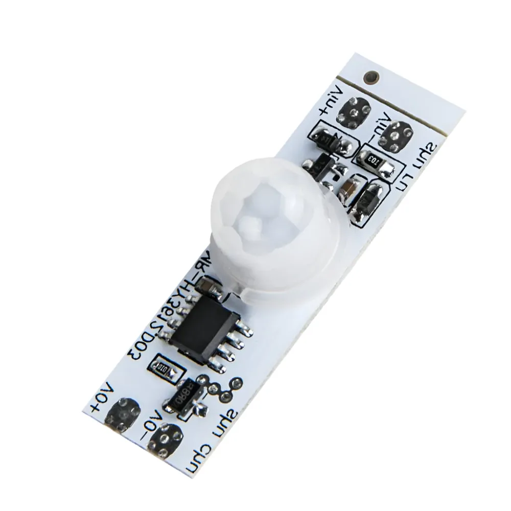DC 12V 24V Ceiling PIR Motion Sensor Switch Module 3A IR Infrared Induction Body Sensor Detector Controller Switch for LED Light