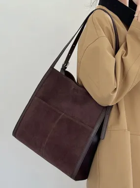 Designer Leather Tote Bag