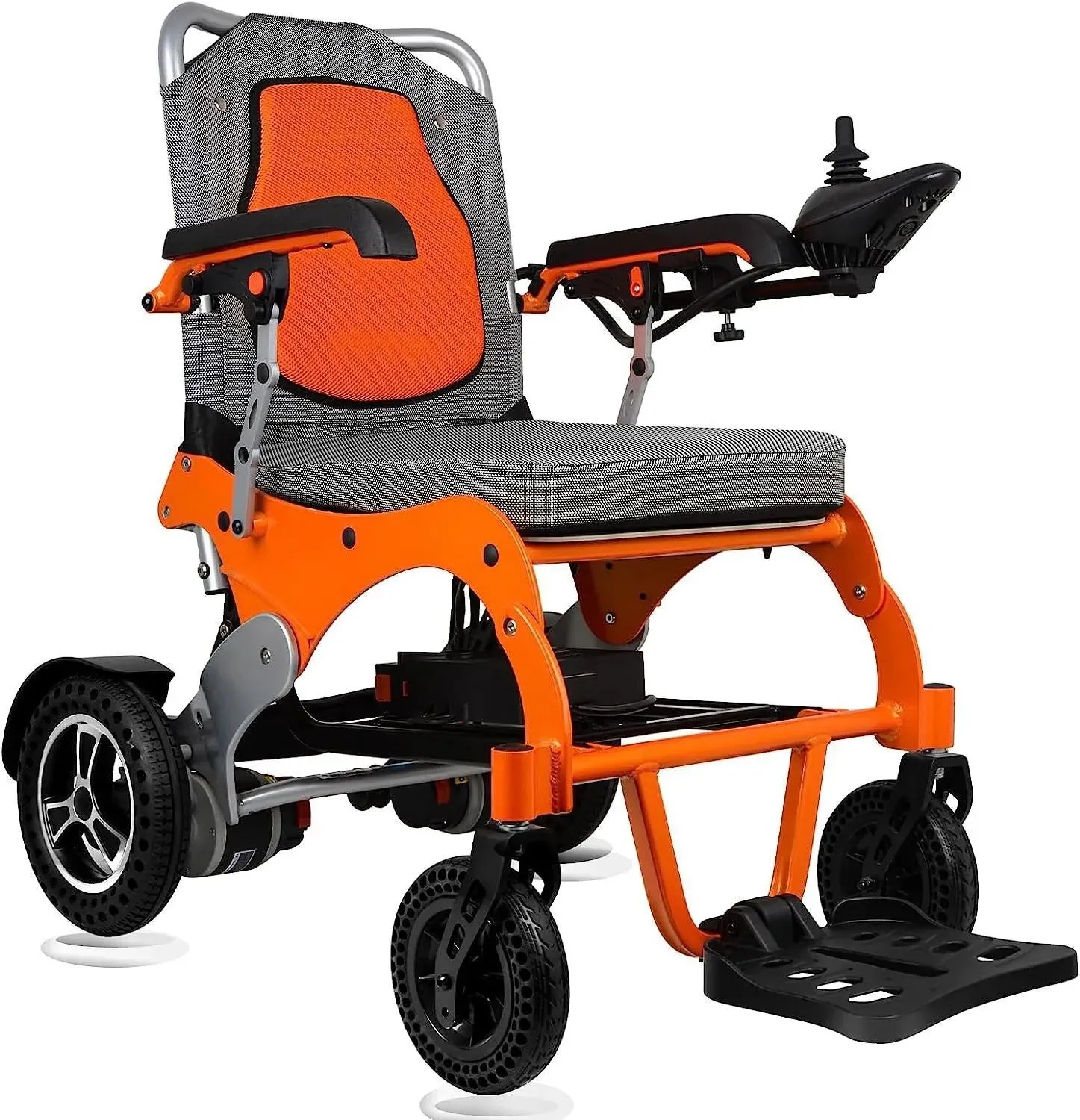 Discover the Ultimate Foldable Electric Wheelchair for Adults: All-Terrain, 300lbs Max Load, with a Range of 12 Miles Model MB1234SD