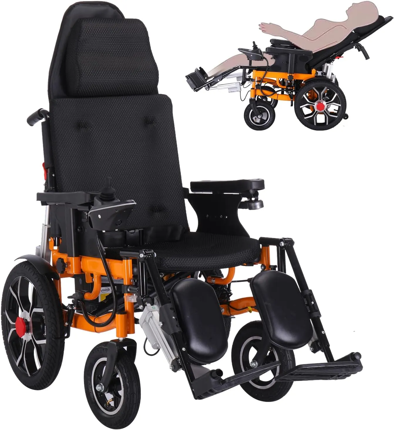 Electric Wheelchair I 20”Widen Seat Electric Wheelchairs for Adults I 20 Miles Long Travel Range I 500W Portable Power Wheelchair I Model M329910A