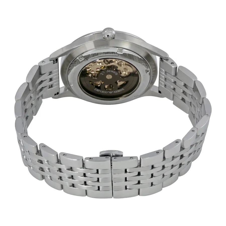 Emporio Armani Dress Beige Dial Men's Stainless Steel Watch AR1922