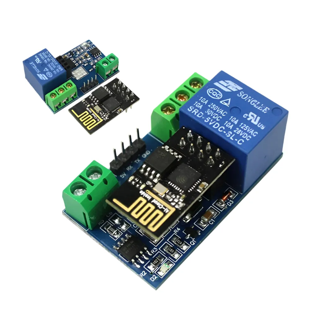ESP8266 ESP-01 12V 1 Channel WiFi Relay Module Home Remote Control Switch