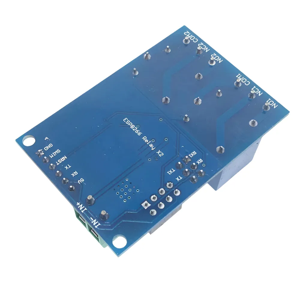 ESP8266 ESP-01 12V 2 Channels WiFi Relay Module Home Remote Control Switch