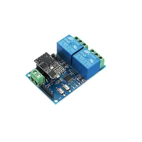 ESP8266 ESP-01 12V 2 Channels WiFi Relay Module Home Remote Control Switch