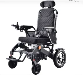 ET310C Electric adjustable backrest One button folding electric wheelchair