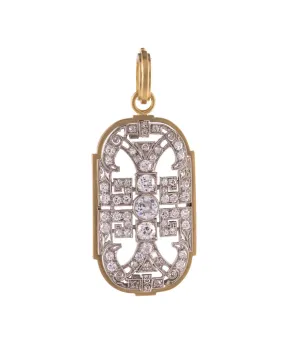 Fame and Fortune Art Deco Pin