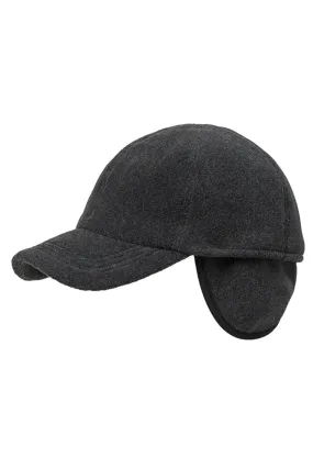 Fleece Baseball Classic Cap with Earflaps (Choice of Colors) by Wigens