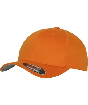 Flexfit fitted baseball cap (6277) | Orange