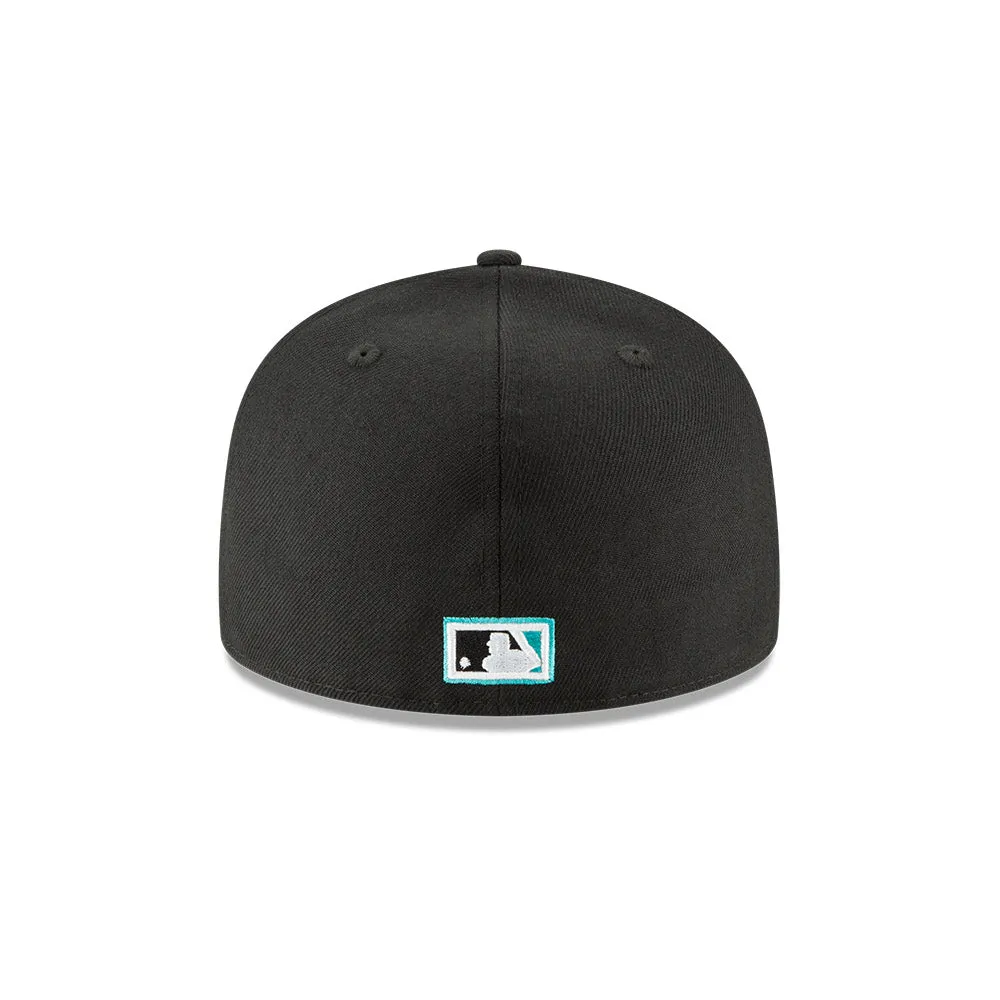 Florida Marlins New Era 1993 Cooperstown Collection Wool - 59FIFTY Fitted Hat - Black