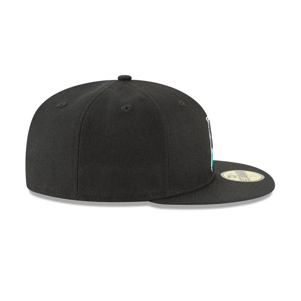 Florida Marlins New Era 1993 Cooperstown Collection Wool - 59FIFTY Fitted Hat - Black