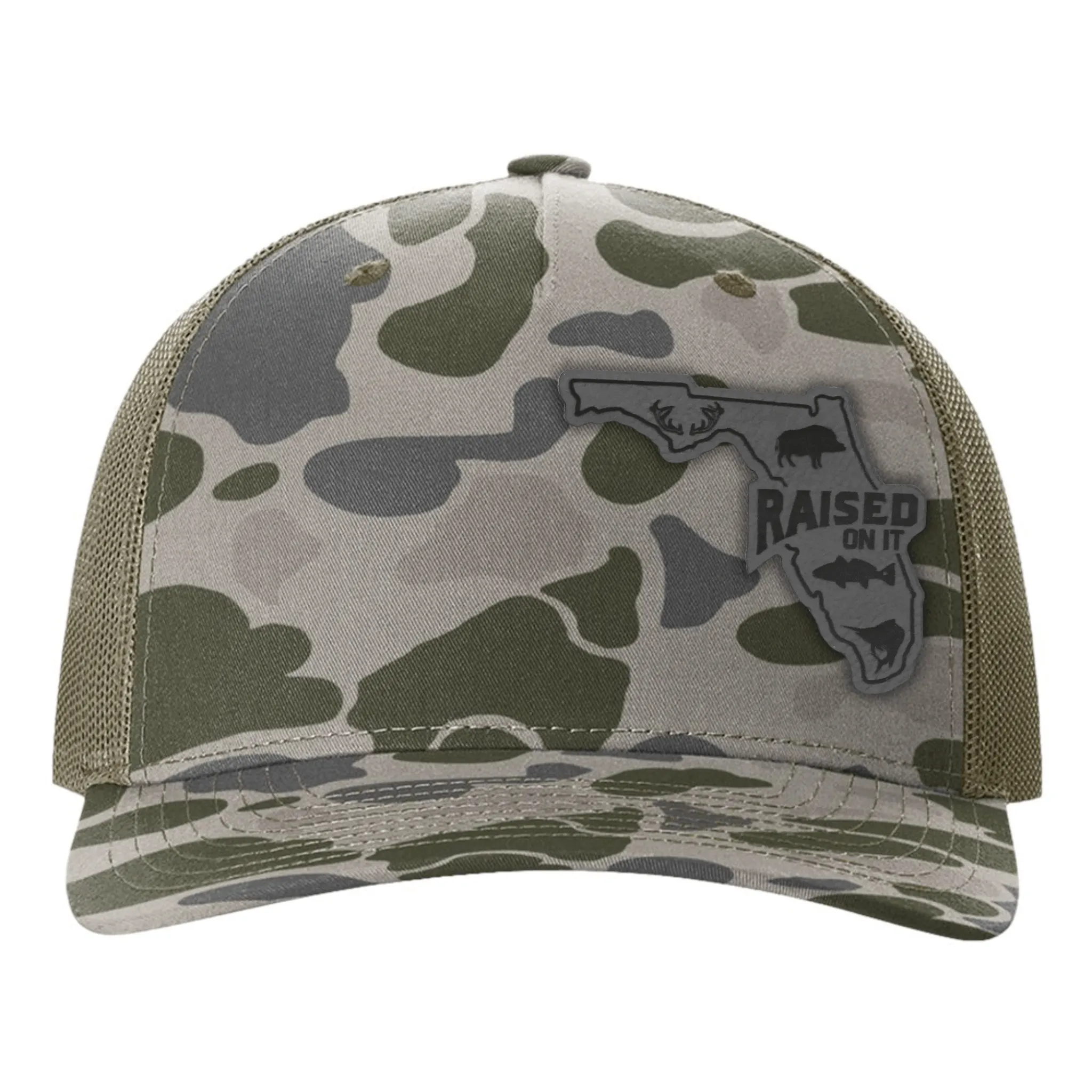 Florida Sportsmen | Engraved Leather Patch Hat |