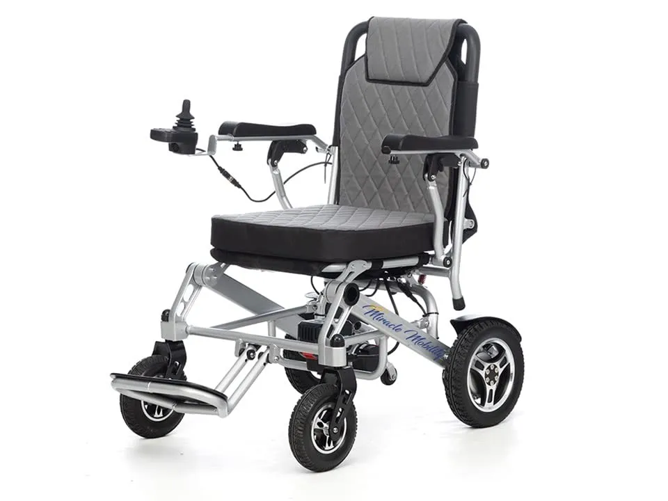 Foldable Electric Wheelchair I Heavy Duty Wheelchair I Meubon