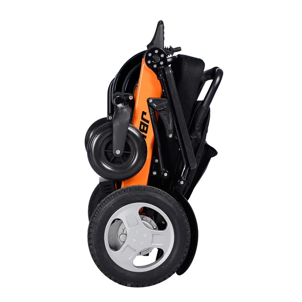 Folding Electric Wheelchair with Large Capacity I Model MJBH12