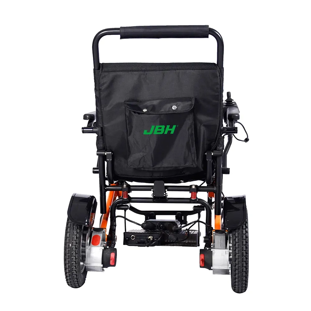 Folding Electric Wheelchair with Large Capacity I Model MJBH12
