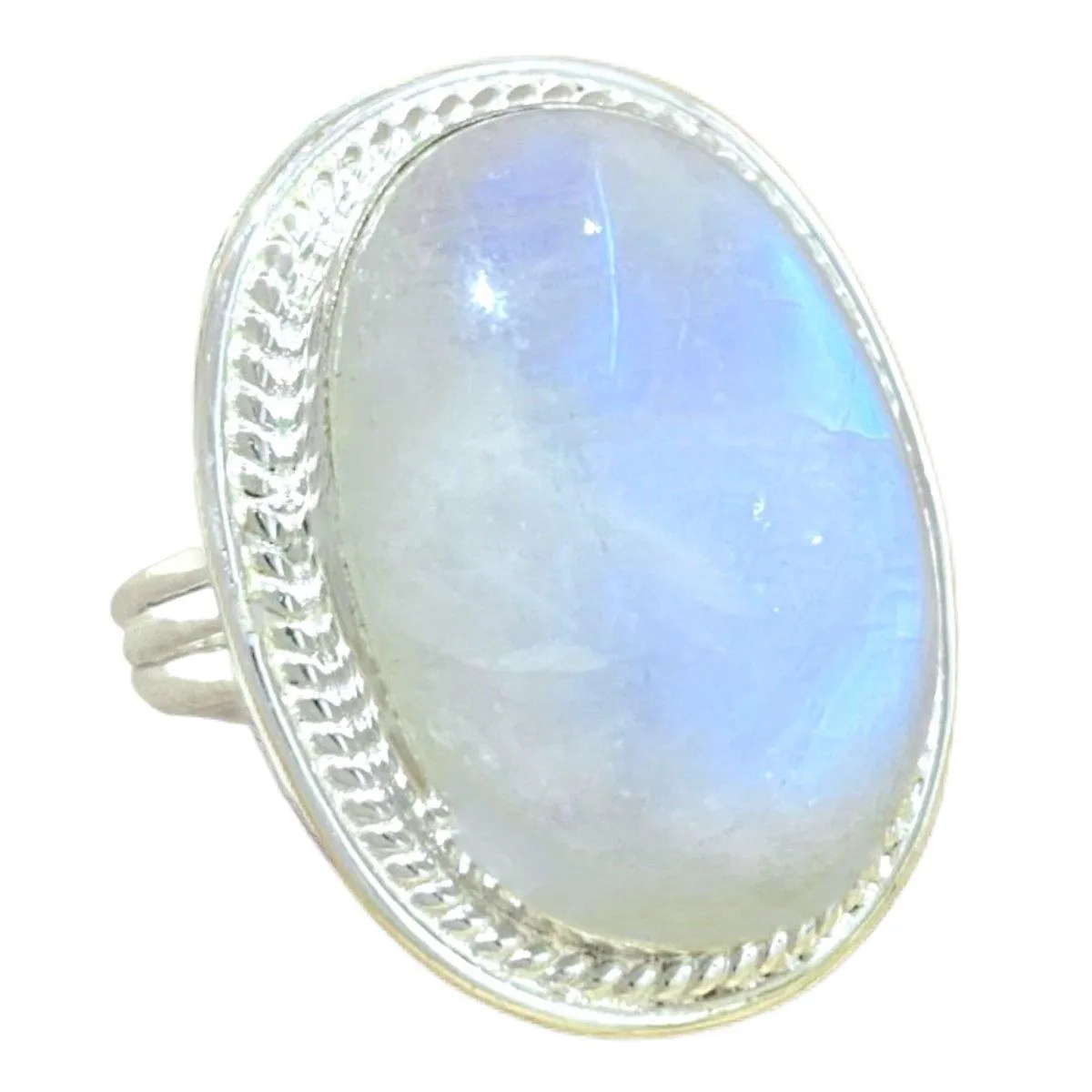 Gleaming Boho Statement Moonstone Ring - LBD