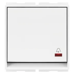 GM Aer9 6AX Bell Push Switch With LED Indicator 2 Module AA 2 440