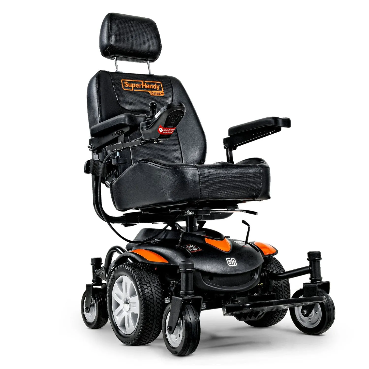 GoRide CRX Powerchair - 300 lb Capacity, Mid-Wheel Drive, 12.8 Mile Range